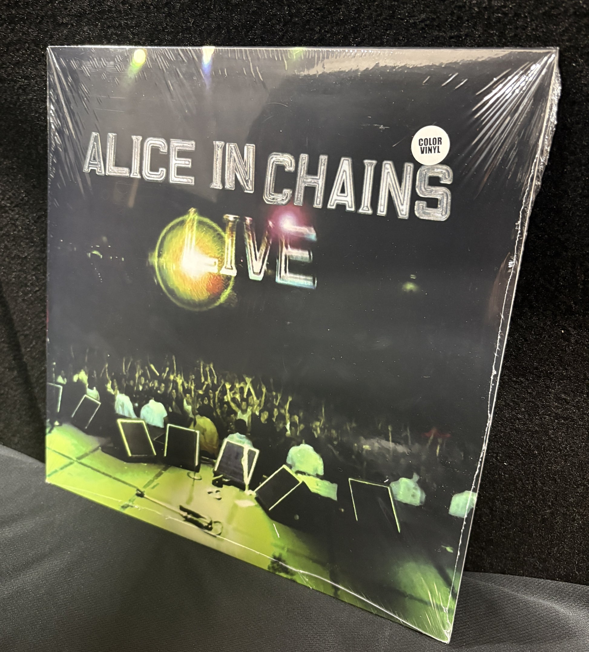 Alice In Chains - Live vinyl album front cover real product