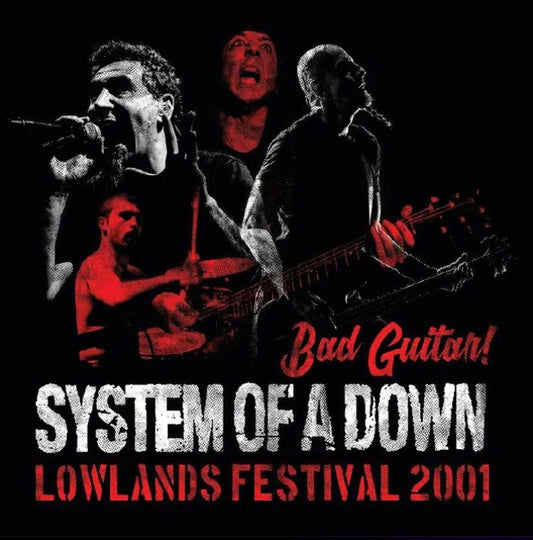 System Of A Down - Bad Guitar! (Live At Lowlands Festival 2001) vinyl album cover