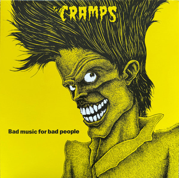 The Cramps - Bad Music For Bad People vinyl album cover