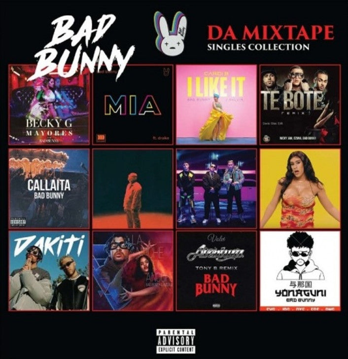 Bad Bunny - Da Mixtape vinyl album cover