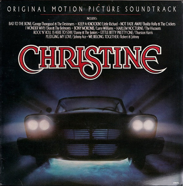 Christine OST vinyl album cover