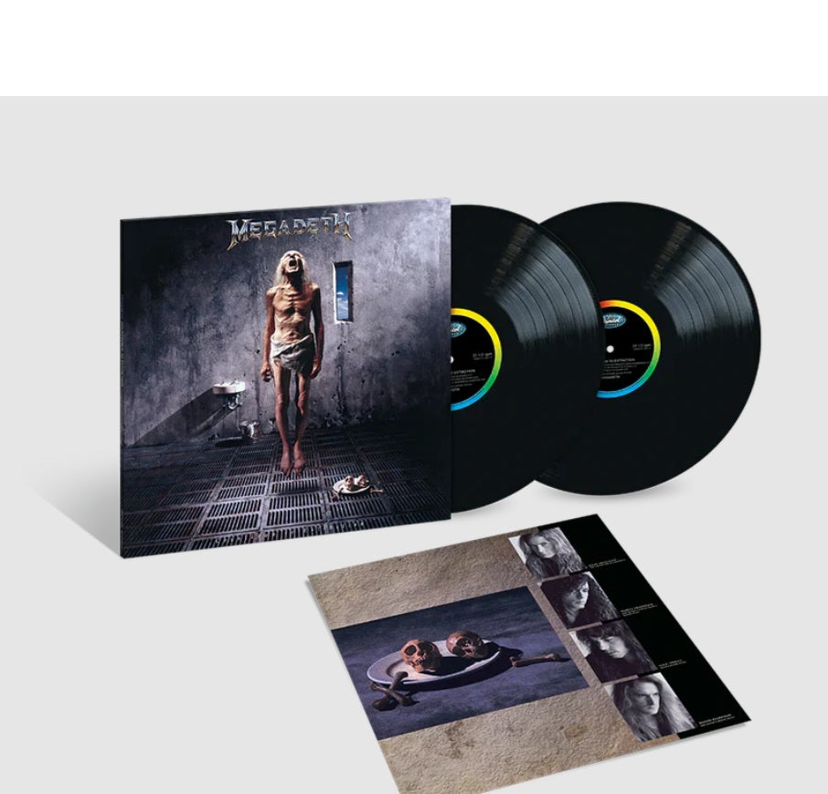 Megadeth - Countdown To Extinction vinyl layout