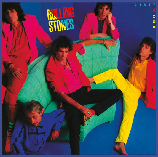 Rolling Stones - Dirty Work vinyl album cover