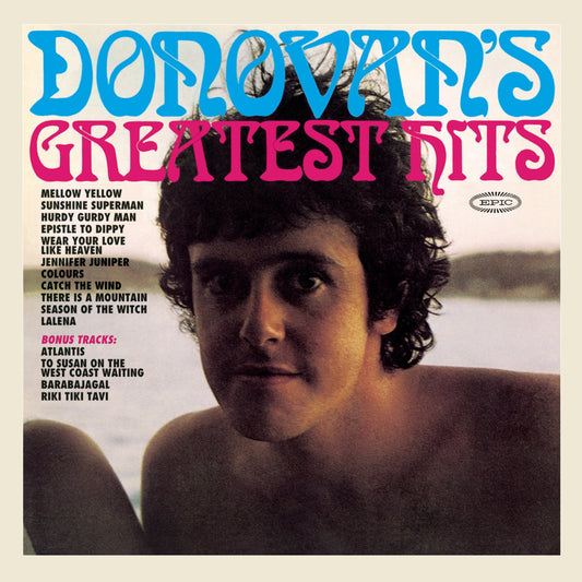 Donovan - Greatest Hits (used) vinyl album cover