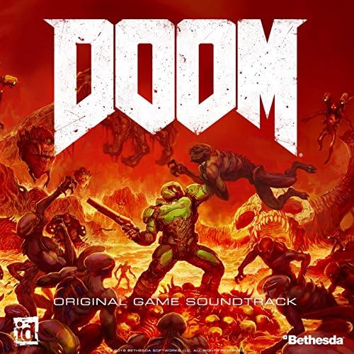 Mick Gordon - Doom OST vinyl album cover