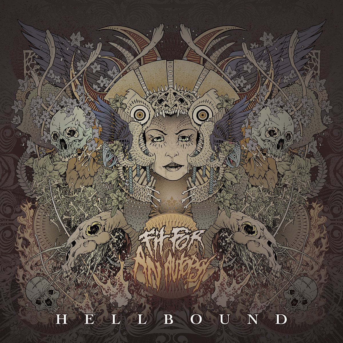 Fit For An Autopsy - Hellbound vinyl album cover