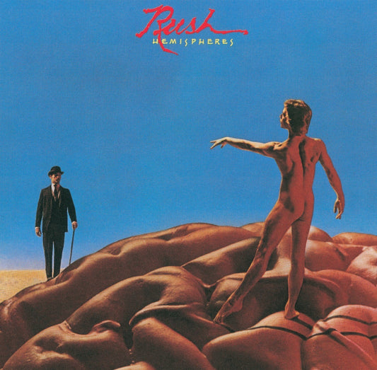 Rush - Hemispheres vinyl album cover