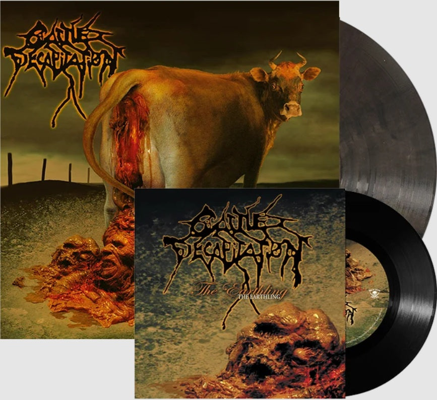 Cattle Decapitation - Humanure (+The Earthling 7") vinyl layout