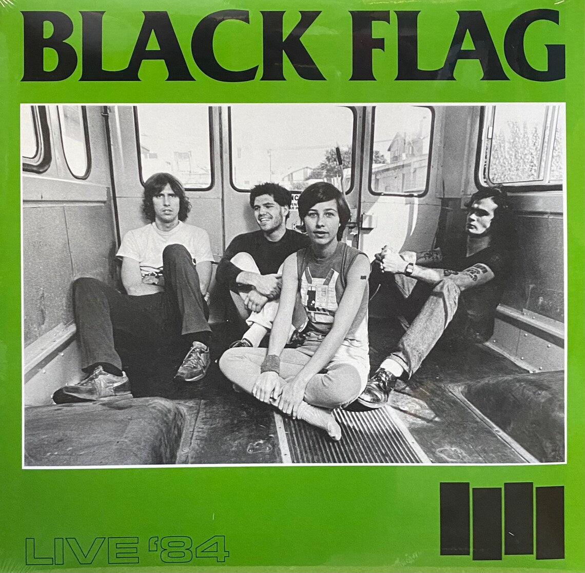 Black Flag - Live 1984 vinyl album cover