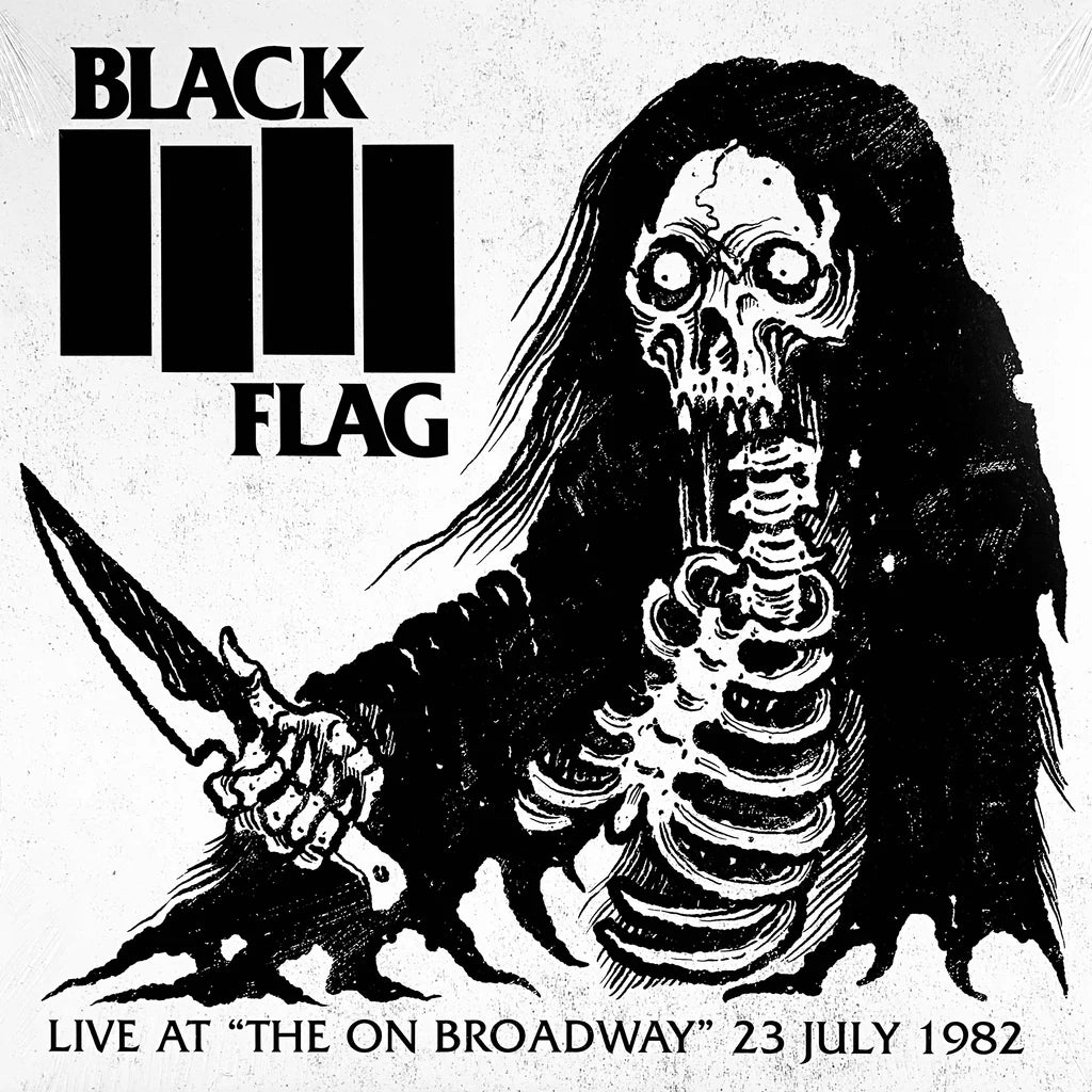 Black Flag - Live at "The On Broadway" vinyl album cover