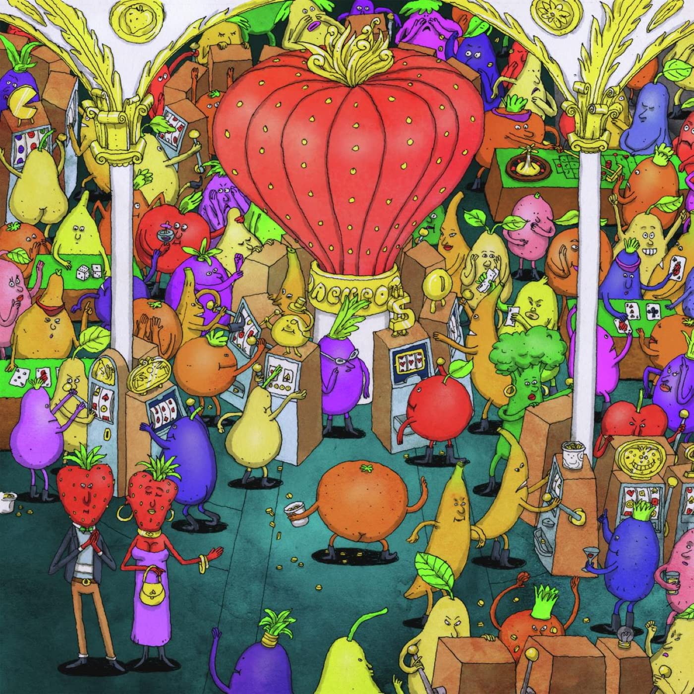 Dance Gavin Dance - Jackpot Juicer vinyl album cover