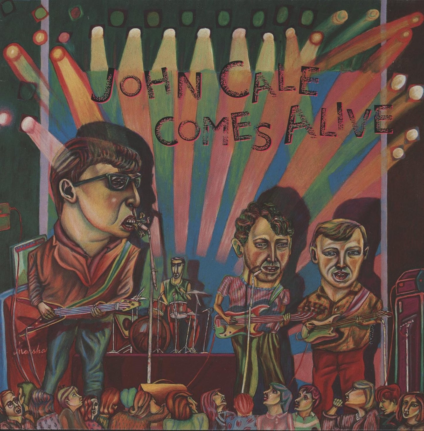 John Cale - John Cale Comes Alive vinyl album cover