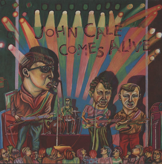 John Cale - John Cale Comes Alive vinyl album cover