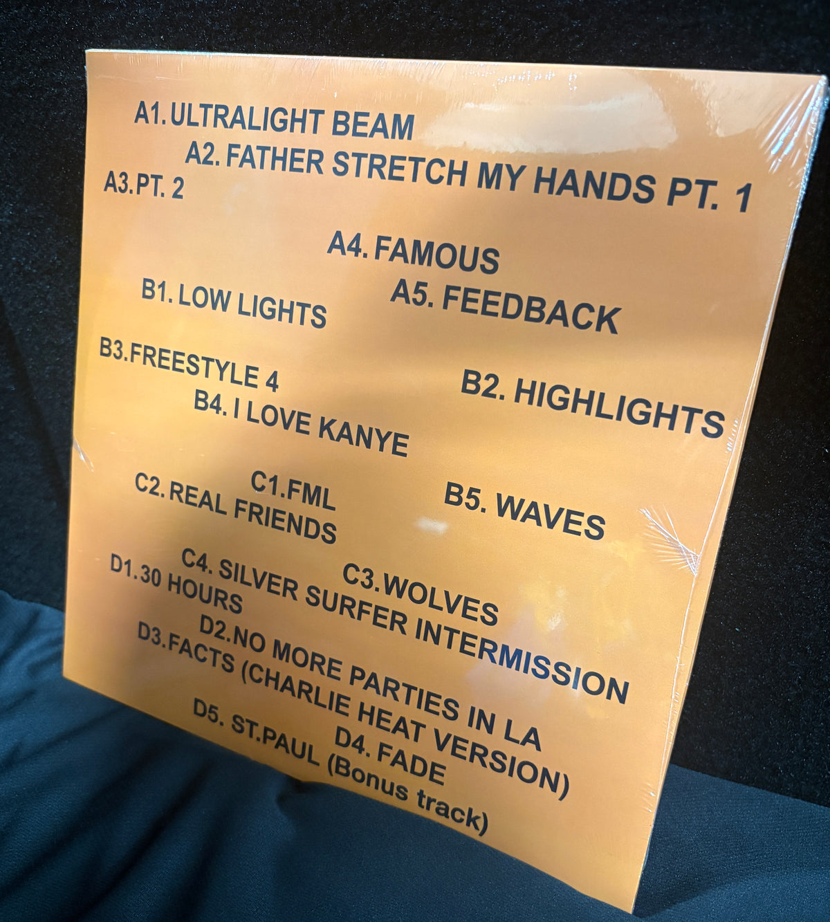 Kanye West - The Life Of Pablo (St. Paul Edition) vinyl album back cover product view