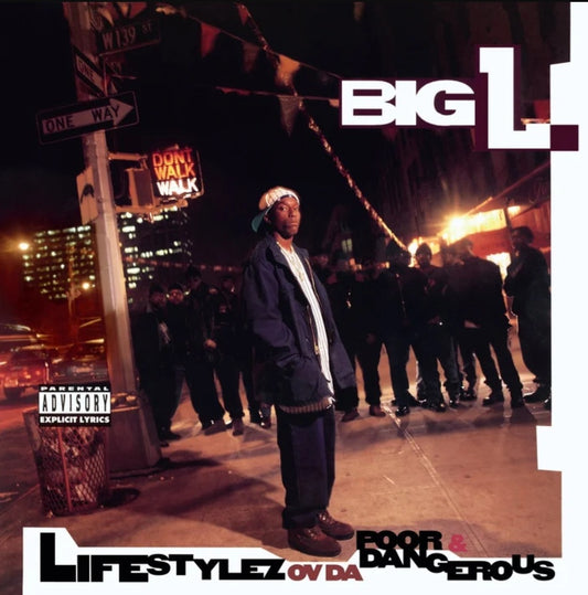 Big L - Lifestylez Ov Da Poor & Dangerous vinyl album cover