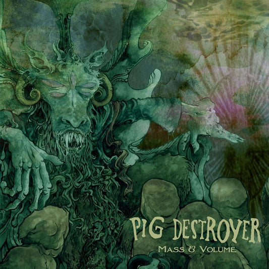 Pig Destroyer - Mass & Volume vinyl album cover