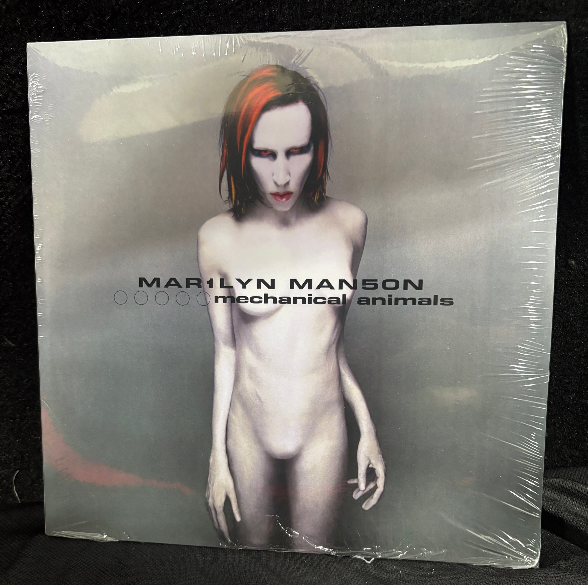 Marilyn Manson - Mechanical Animals vinyl album front cover real