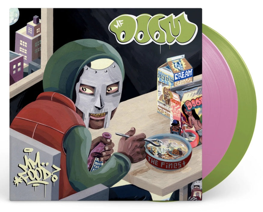 MF Doom - MM.. Food (used) vinyl color green and pink