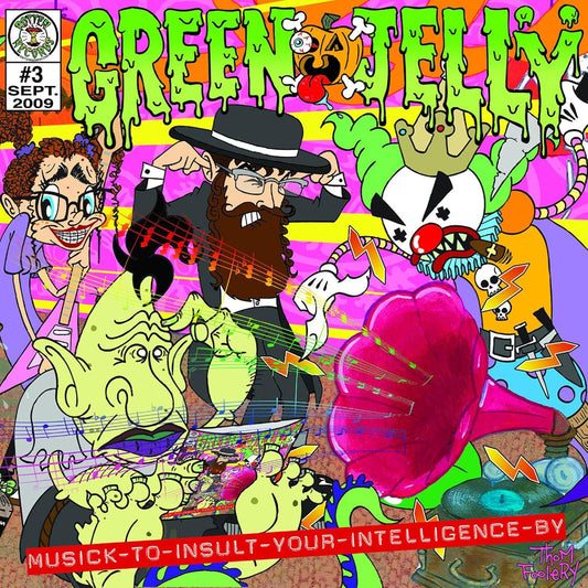 Green Jelly - Musick To Insult Your Intelligence By vinyl album cover