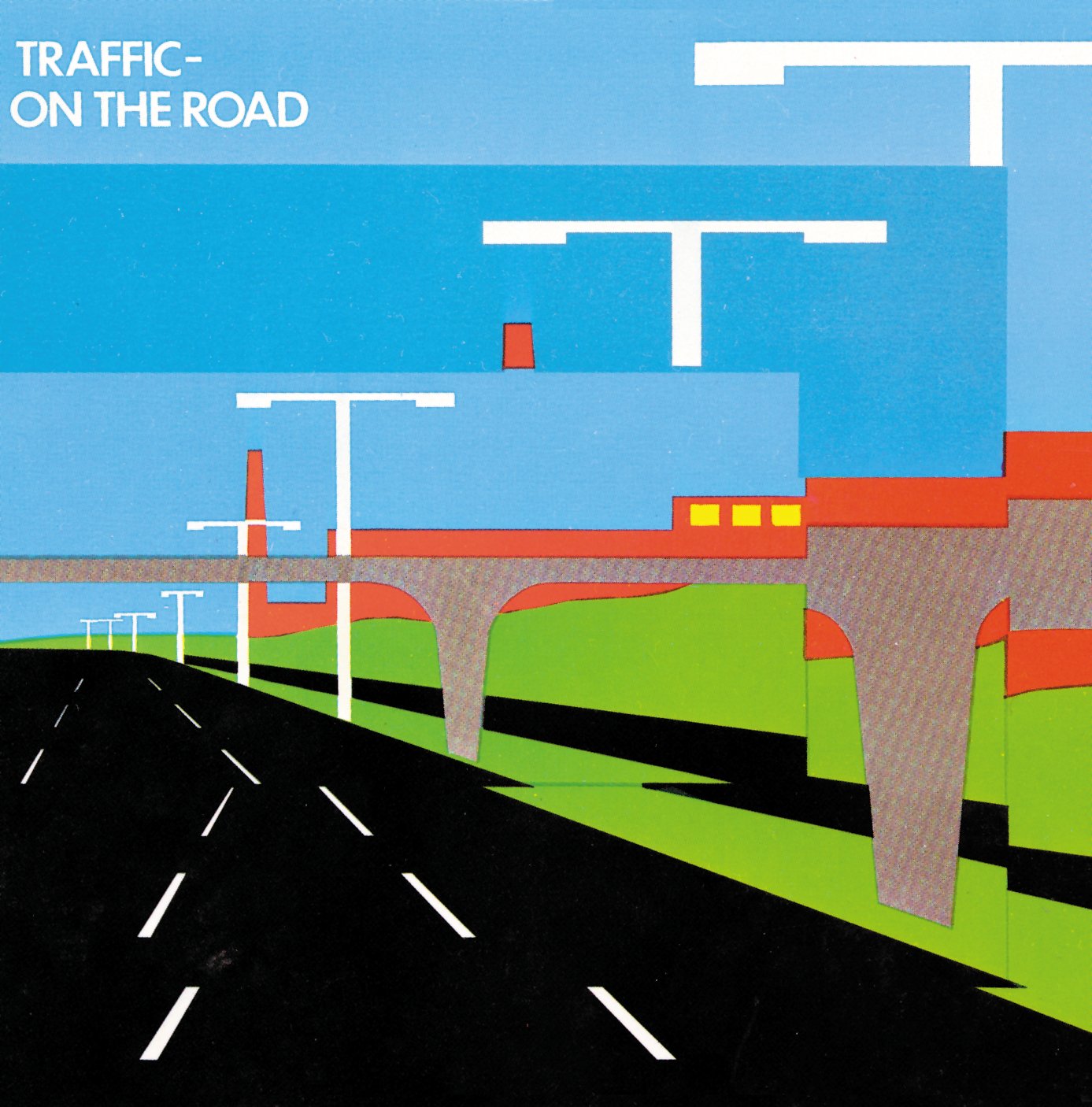 Traffic - On The Road (used) vinyl album cover