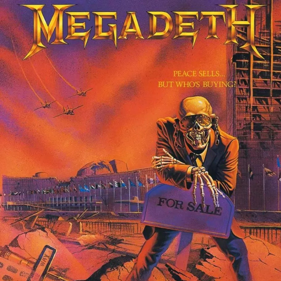 Megadeth - Peace Sells... But Who's Buying? vinyl abum cover