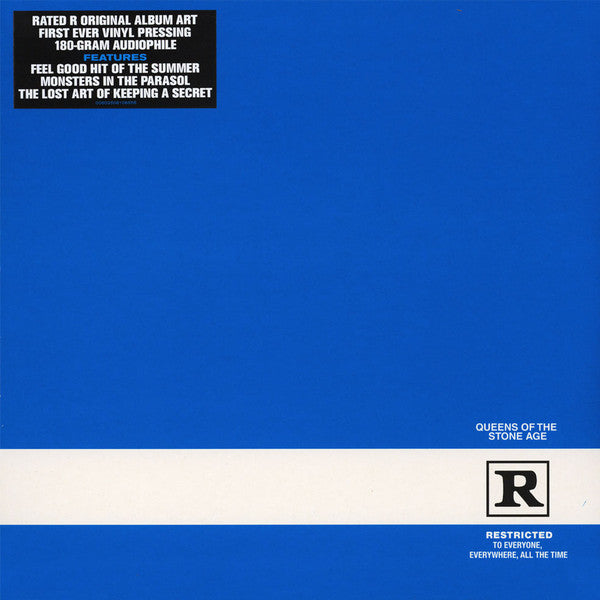 Queens Of The Stone Age - Rated R vinyl album cover