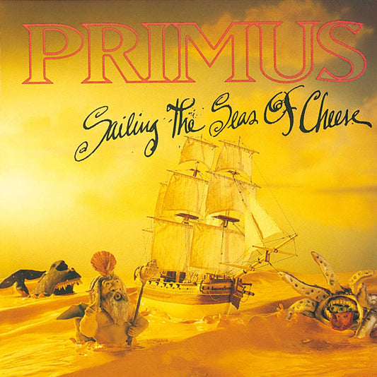 Primus - Sailing The Sea Of Cheese vinyl album cover