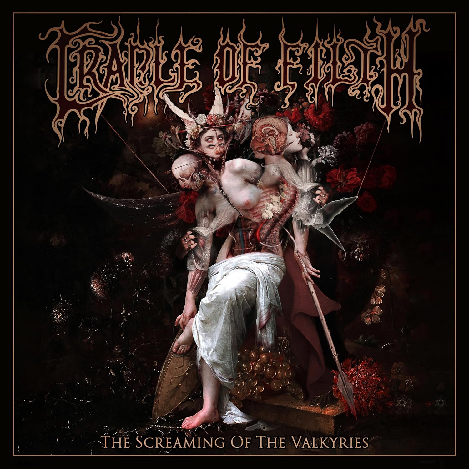 Cradle Of Filth - The Screaming Of The Valkyries vinyl album cover