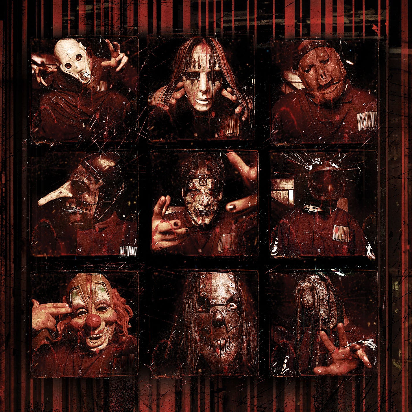 Slipknot - Slipknot (25th anniversary edition) vinyl album cover