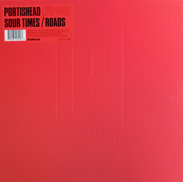 Portishead - Live 1998: Sour Times / Roads vinyl album cover