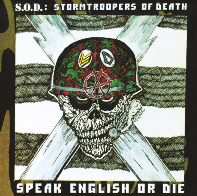 S.O.D. - Speak English Or Die vinyl album cover