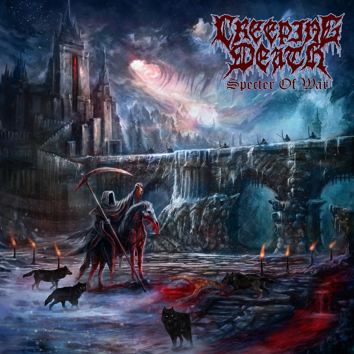 Creeping Death - Specter Of War vinyl album cover
