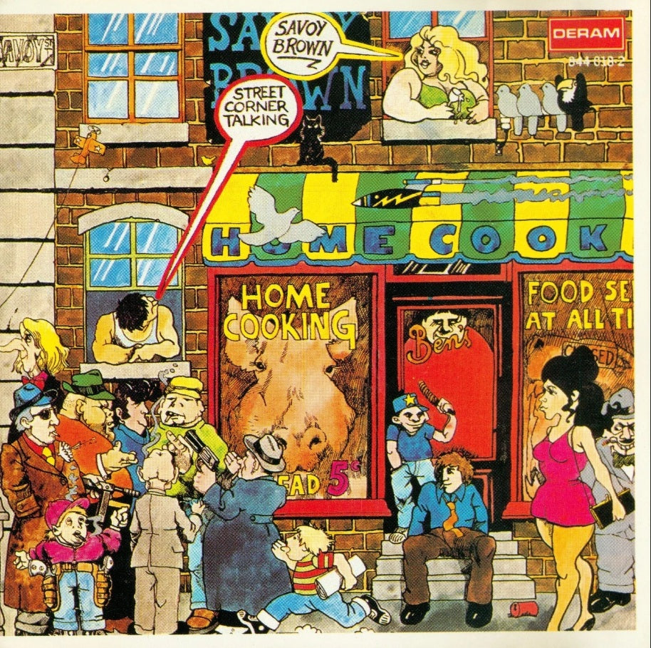 Savoy Brown - Street Corner Talking (used) vinyl album cover