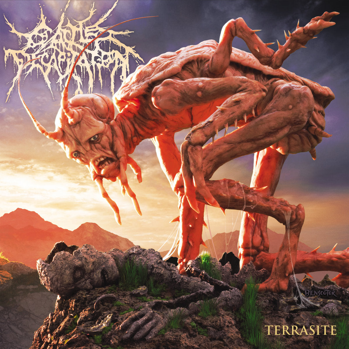 Cattle Decapitation - Terrasite vinyl album cover