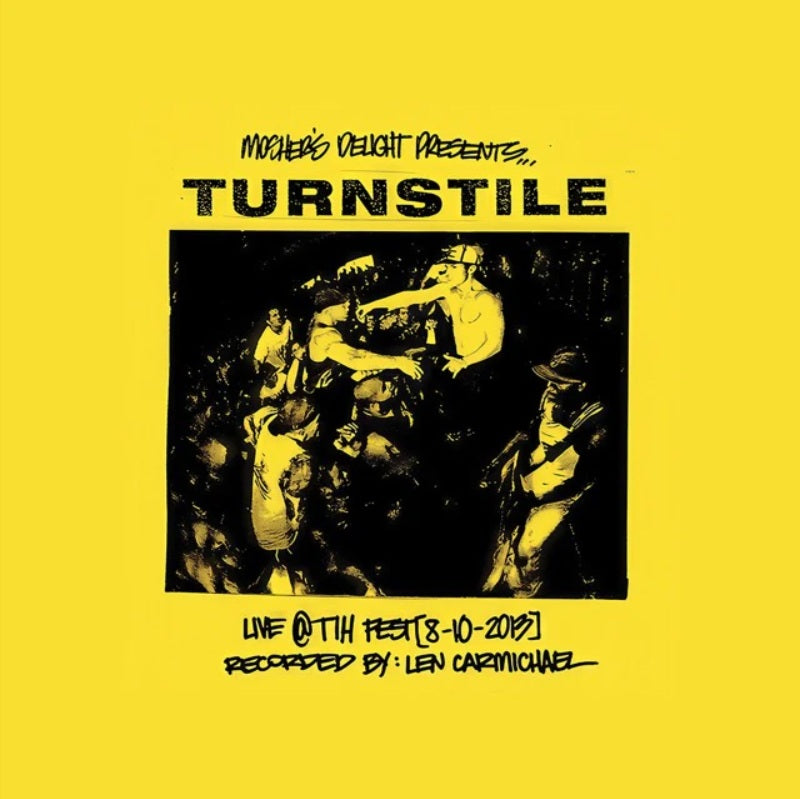 Turnstile - Live @ TIH Fest 2013 vinyl album cover