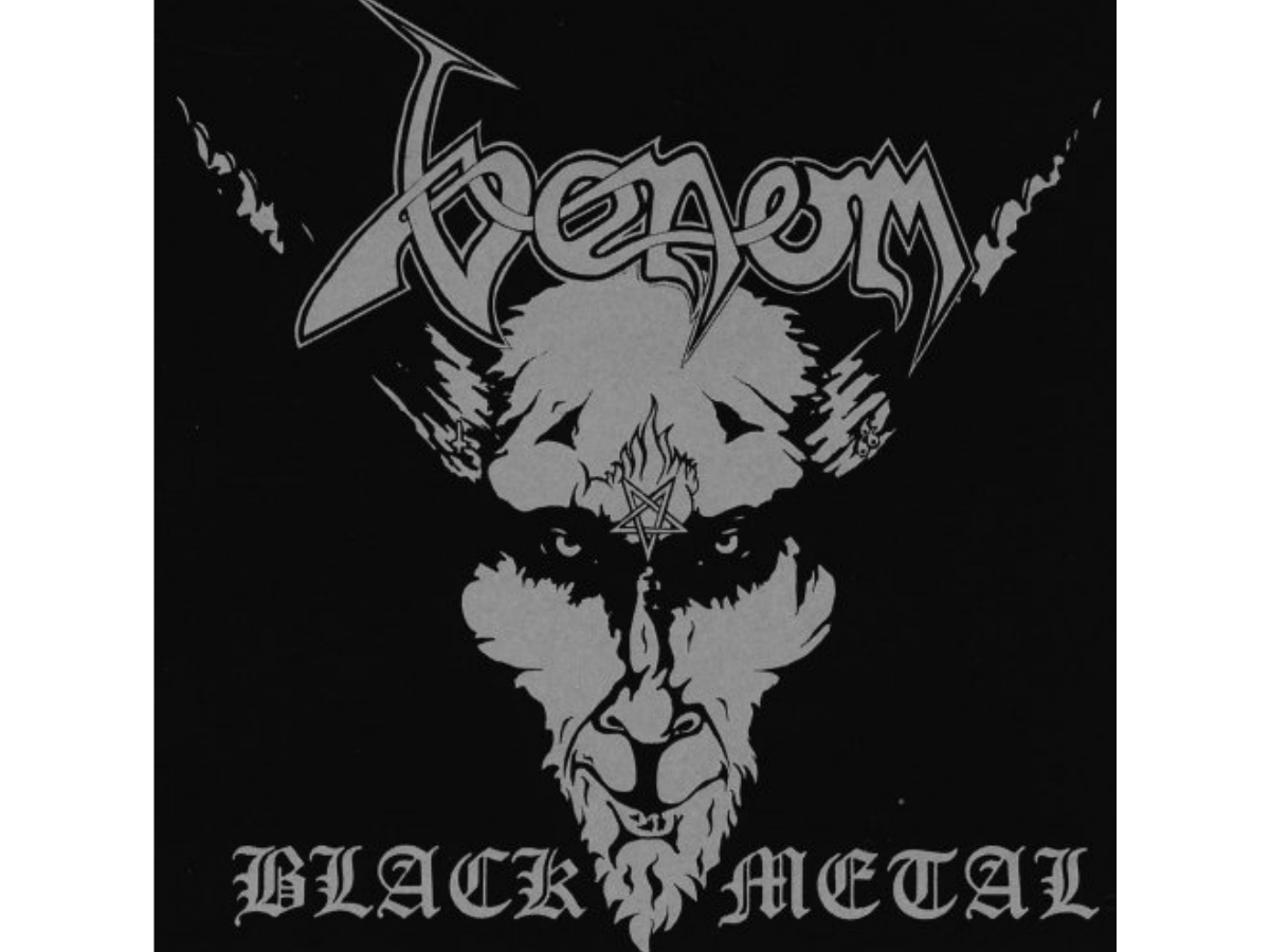 Venom - Black Metal vinyl album cover