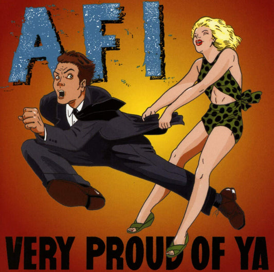 AFI - Very Proud Of Ya vinyl album cover