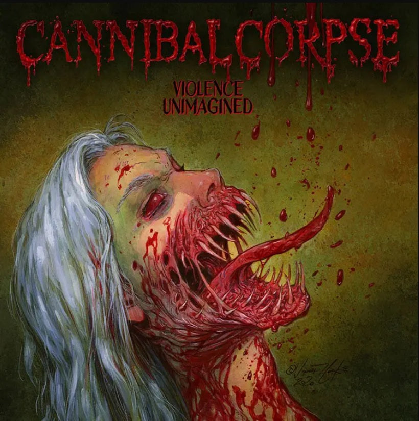 Cannibal Corpse - Violence Unimagined vinyl album cover